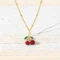 Jalyssa Enamel Fruit Necklace - Style 2 [PZIA7DGR]