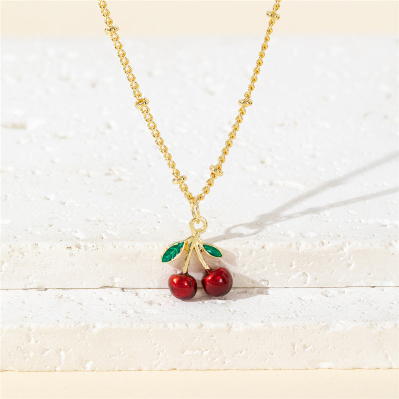 Jalyssa Enamel Fruit Necklace - Style 2 [PZIA7DGR]