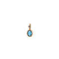 Birthstone Pendant Necklace - March Pendant Only [27VRYO60]