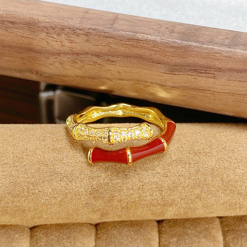 Tamira Adjustable Zircon Ring - Style 2 [V4Z5BBP0]