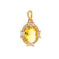 Birthstone Pendant Necklace - November Pendant [HEIY7HT8]