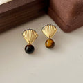 Ayah Maillard Drop Earrings - Style 23 [KB93Q3KZ]