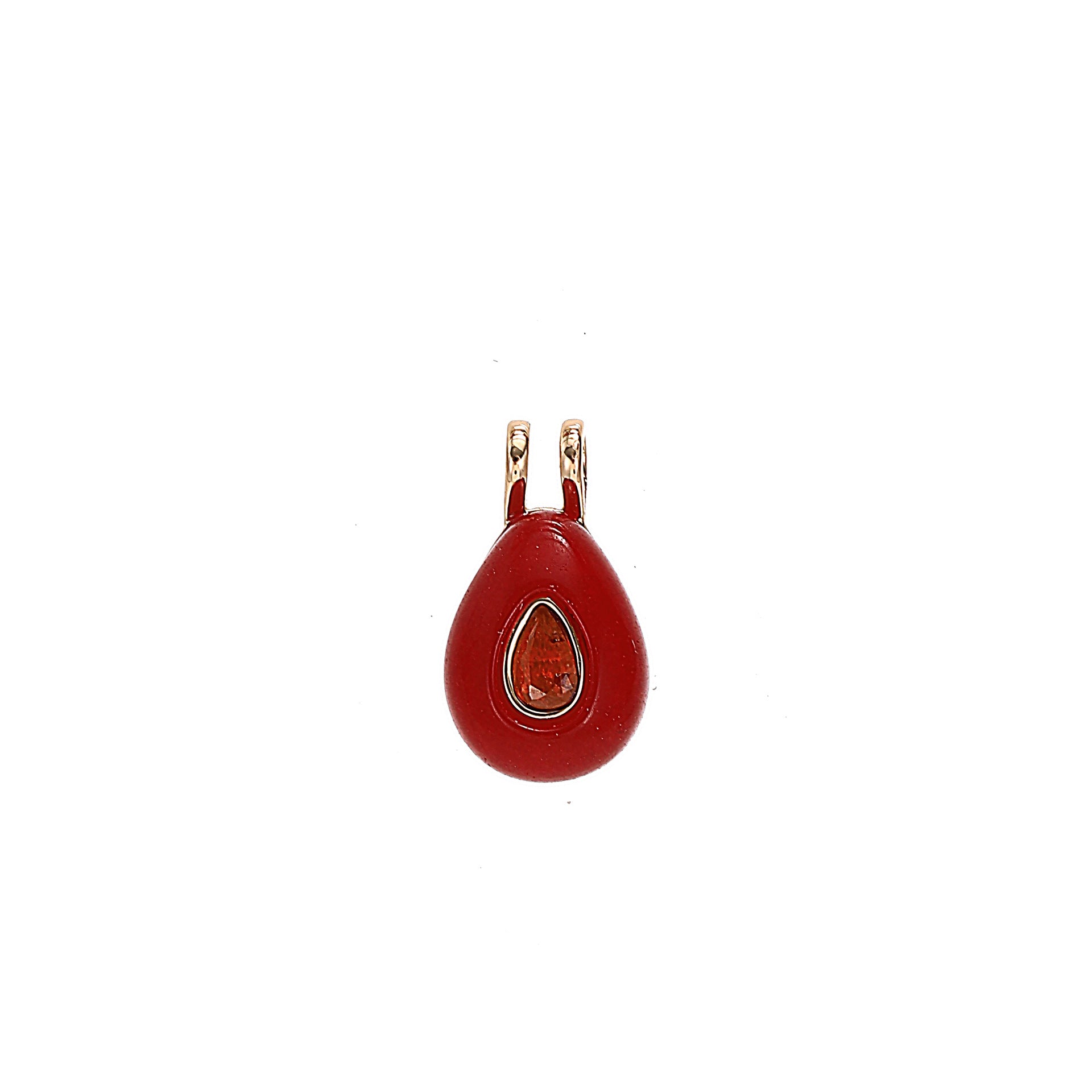 Naudia Zircon Birthstone Necklace - July (Natural Stone Pendant) [VT6B0LBZ]