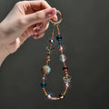 Butterfly Crystal Beaded Phone Charm - Jupiter Butterfly (with Gasket) [KYT1ZF22]