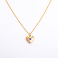 Anayah Birthstone Heart Locket - September [5LEC2VJW]