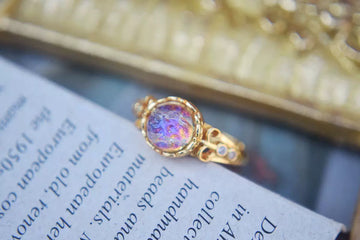 Isabella Purple Vintage Ring