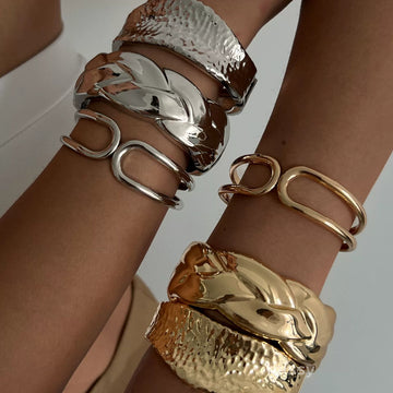 Neve Bold Cuff Bracelets