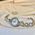 Pearl Bracelet Watch - Silver [GHEGH9QH]
