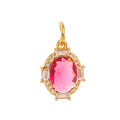 Birthstone Pendant Necklace - July Pendant [RGDAW95C]