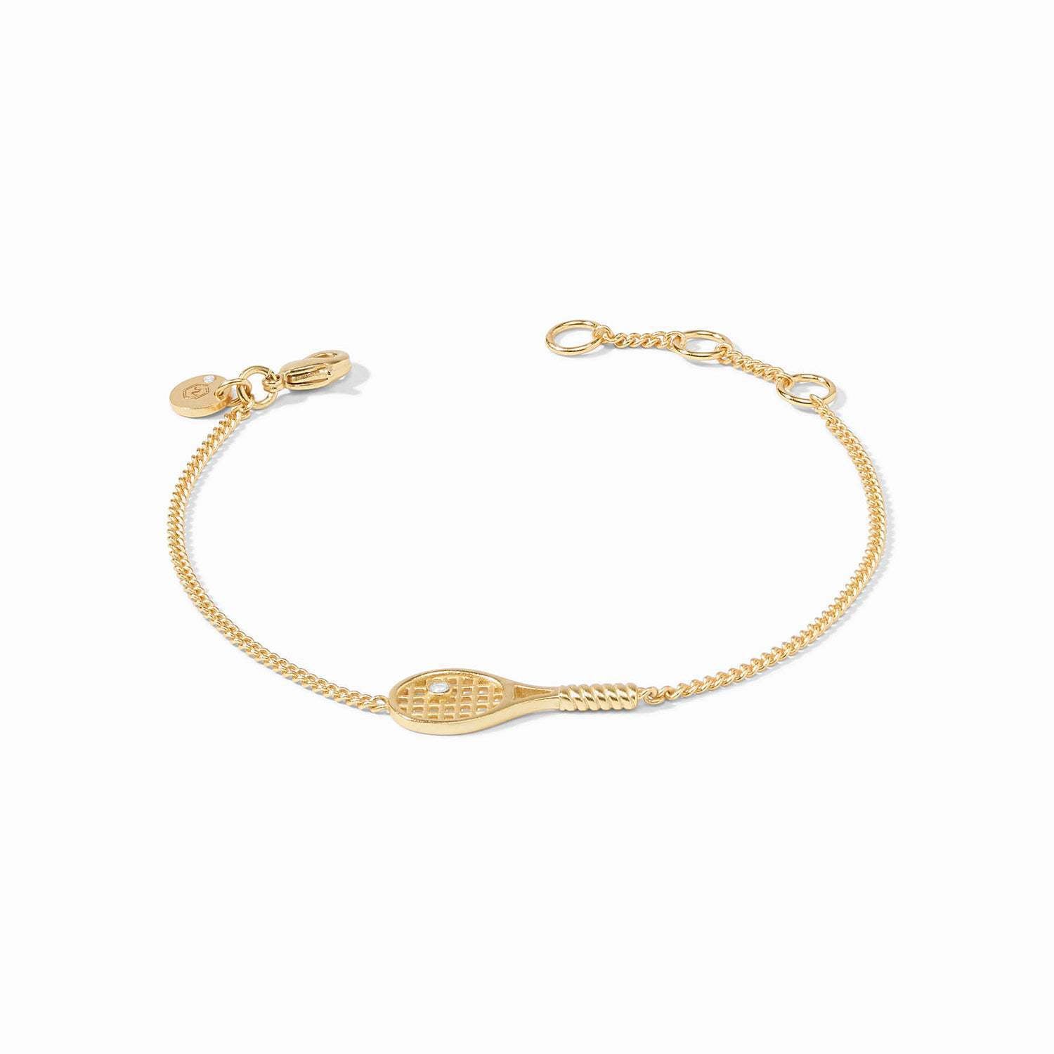 Tennis Racket Pendant Necklace - Bracelet [UZCZ6M1B]