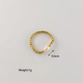 Danely Natural Stone Bracelet - White (Size 7) [H7ADMYPR]