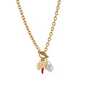 Dainty Pearl Starfish Pendant Necklace - Red Chili Necklace [MRVDBY25]