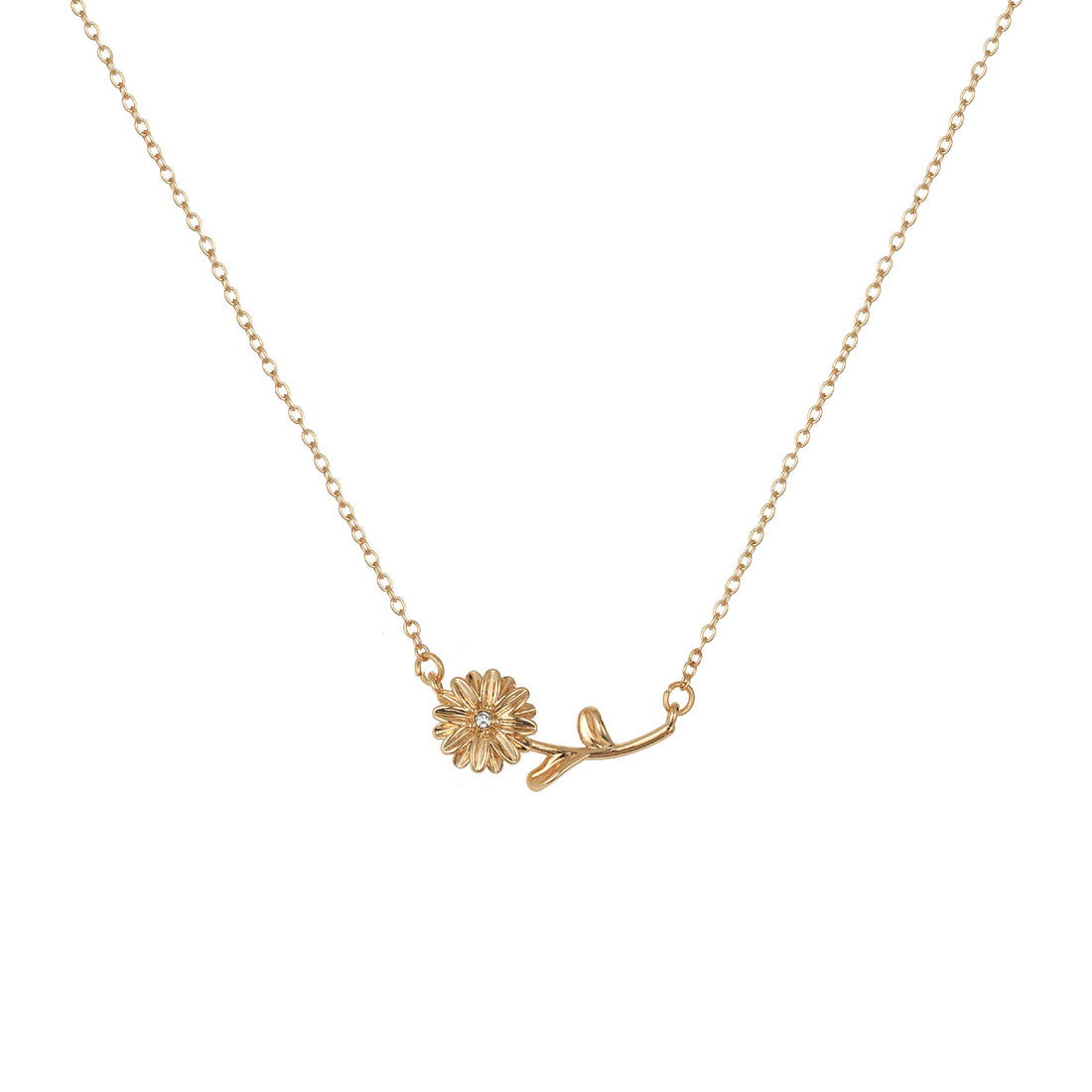 Kaylea Birth Flower Pendant Necklace [SCTN3V9T]