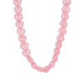 Damiya Jelly Heart Necklace - Pink Necklace [QHOBJI7R]