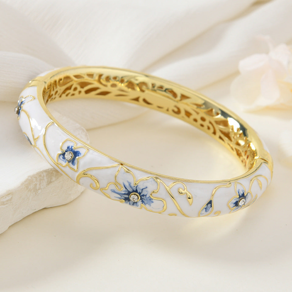 Eisley Cloisonne Enamel Bangle - Style 9 [6B5UKIQ5]