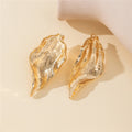 Emina Gilded Leaf Earrings - Gold [4P2BTHV8]