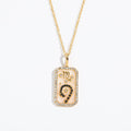 Tariah Zircon Constellation Necklace - Scorpio (Smooth Back) [RQB4CX4I]