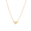 Dainty Heart Pendant Necklace - Necklace [YFWDTQMX]