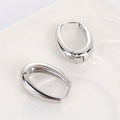 Declan Elegant Drop Earrings - Silver [9WPGKP8V]