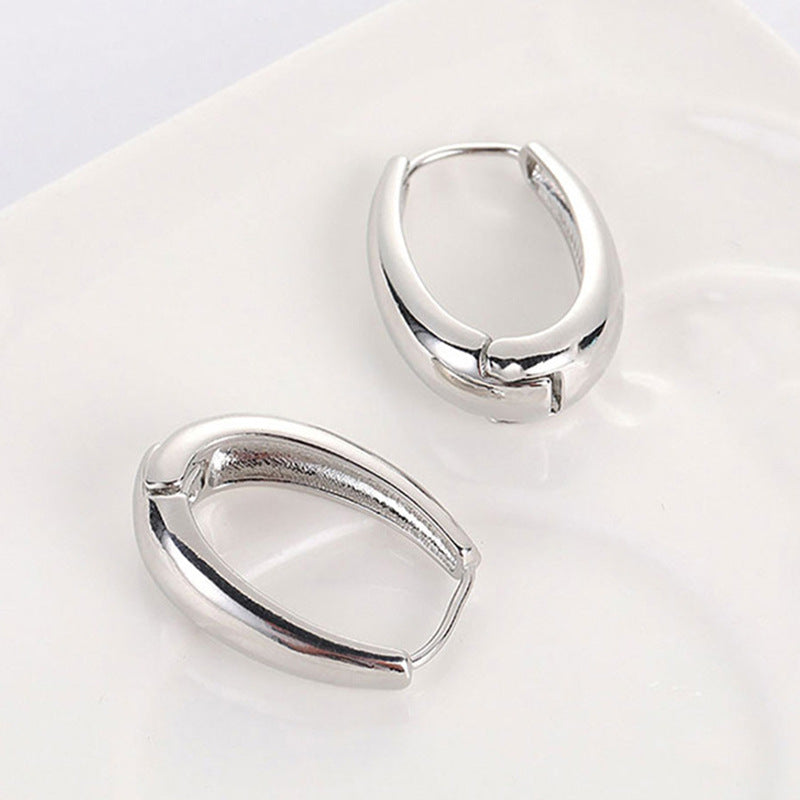 Declan Elegant Drop Earrings - Silver [9WPGKP8V]