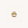 Bridgett Interchangeable Charm Ring - Paw Print Charm [RFSTNSWF]
