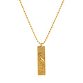Zodiac Tarot Pendant Necklace - Aries [HA61EB34]