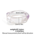 Irregular Silver Cuff Bracelet - Square [CER92ED7]