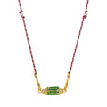 Tarot Card Pendant Necklace - Home Lock [D2LLLZ7B]
