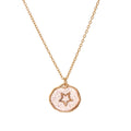 Star and Moon Pendant Necklace - Star [EEMQNP9O]
