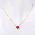 Maryella Birthstone Love Necklace - July [6ZB6K7VQ]