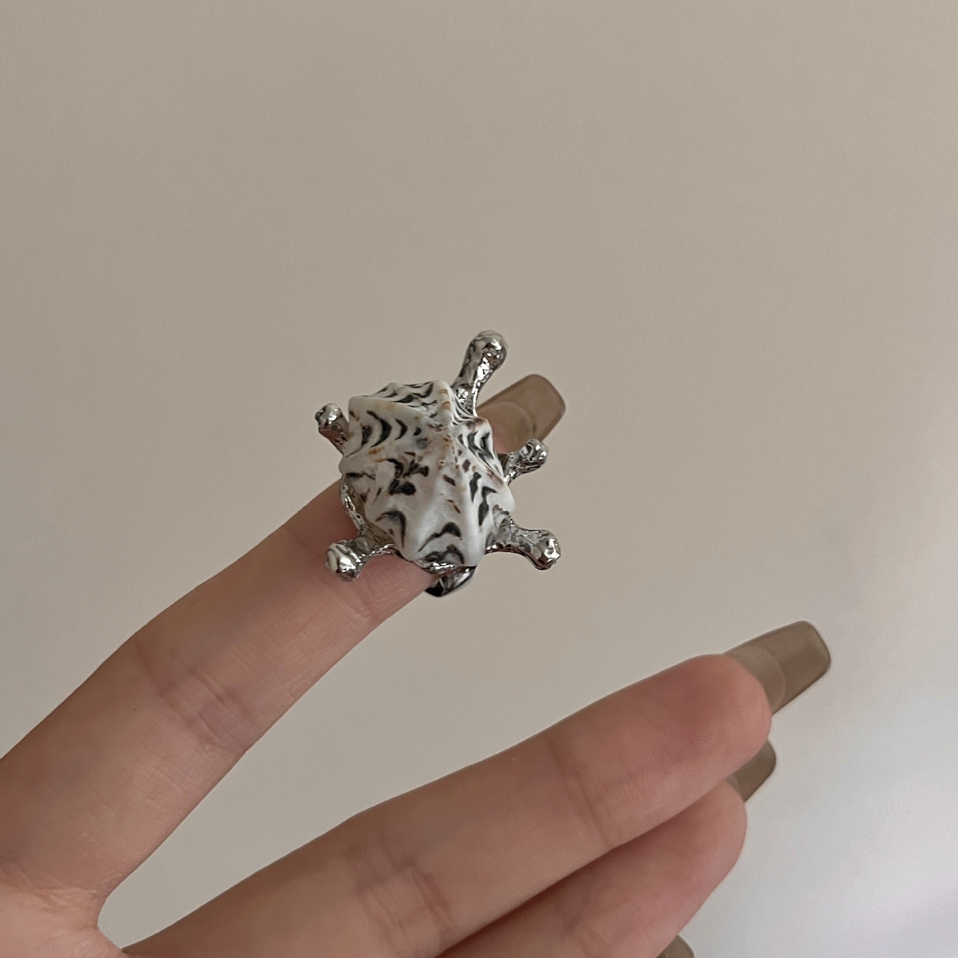 Lawson Stacked Shell Starfish Ring - Option A [Q6J7M904]