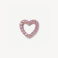 Jayme Dainty Zircon Charm Necklace - Colorful Hollow Heart [XBT66E4V]