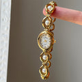 Melina Oval Pearl Bracelet Watch - Pearl Gold White [5P7HWZH7]