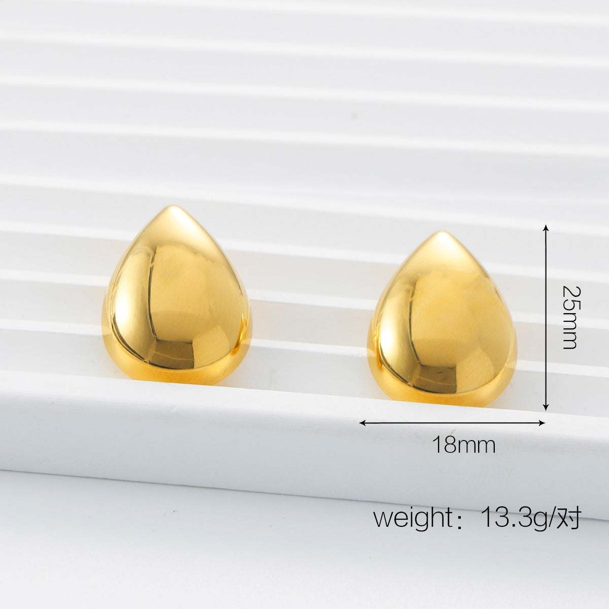 Andrea Geometric Drop Earrings - Gold (Style 2) [LPQJPCDC]