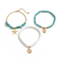 Anaiyah Ocean Charm Anklet Set - 3-Piece Set