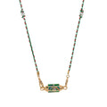 Tarot Love Pendant Necklace - Green Eye Necklace [C06RC467]