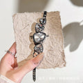 Aylee Sculpted Steel Watch - Classic Silver White [BZOF6T0Y]