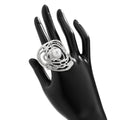 Maybelle Sculptural Pearl Ring - Style 1 Silver [Q3J8KMXB]