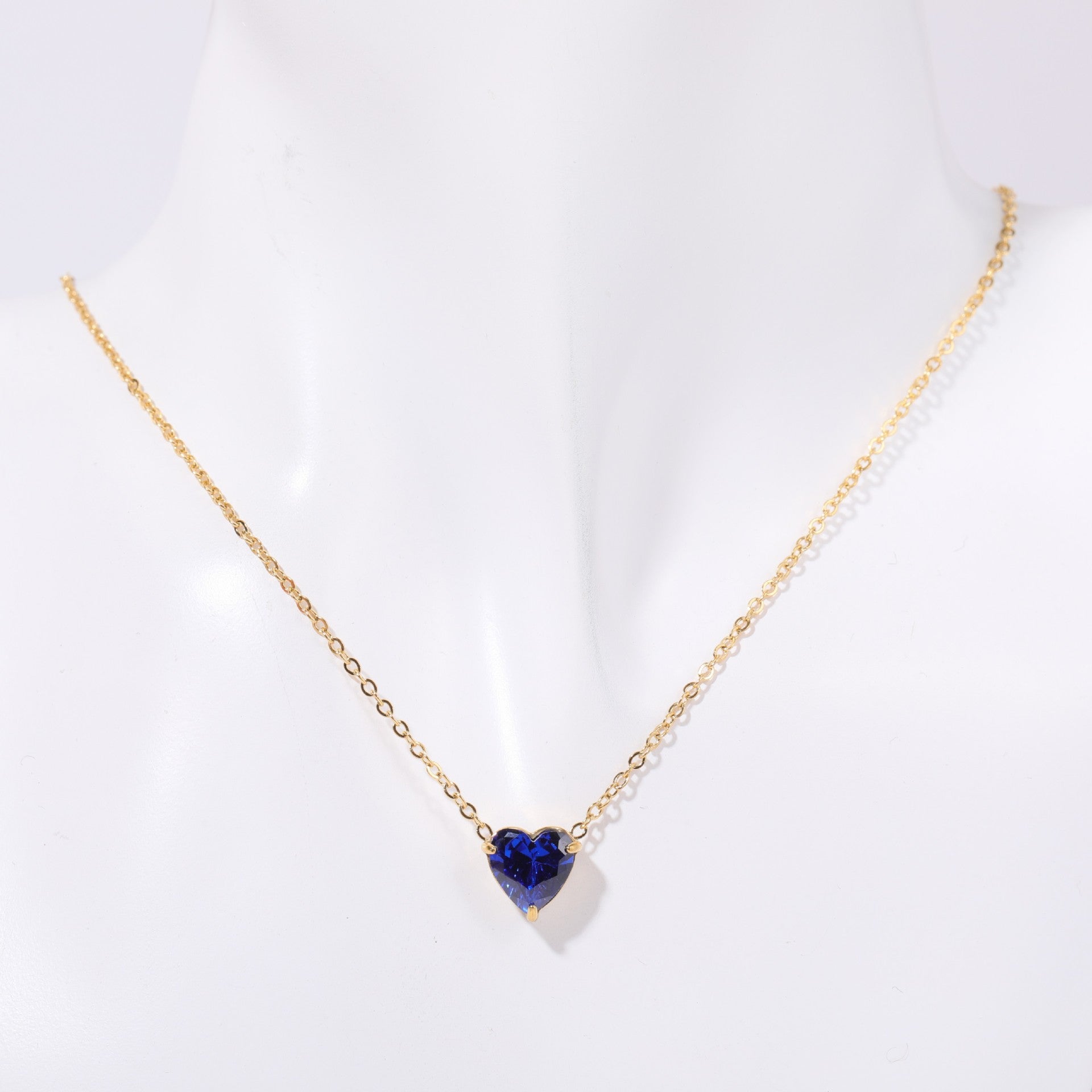 Maryella Birthstone Love Necklace - September [VAKJJ9P0]