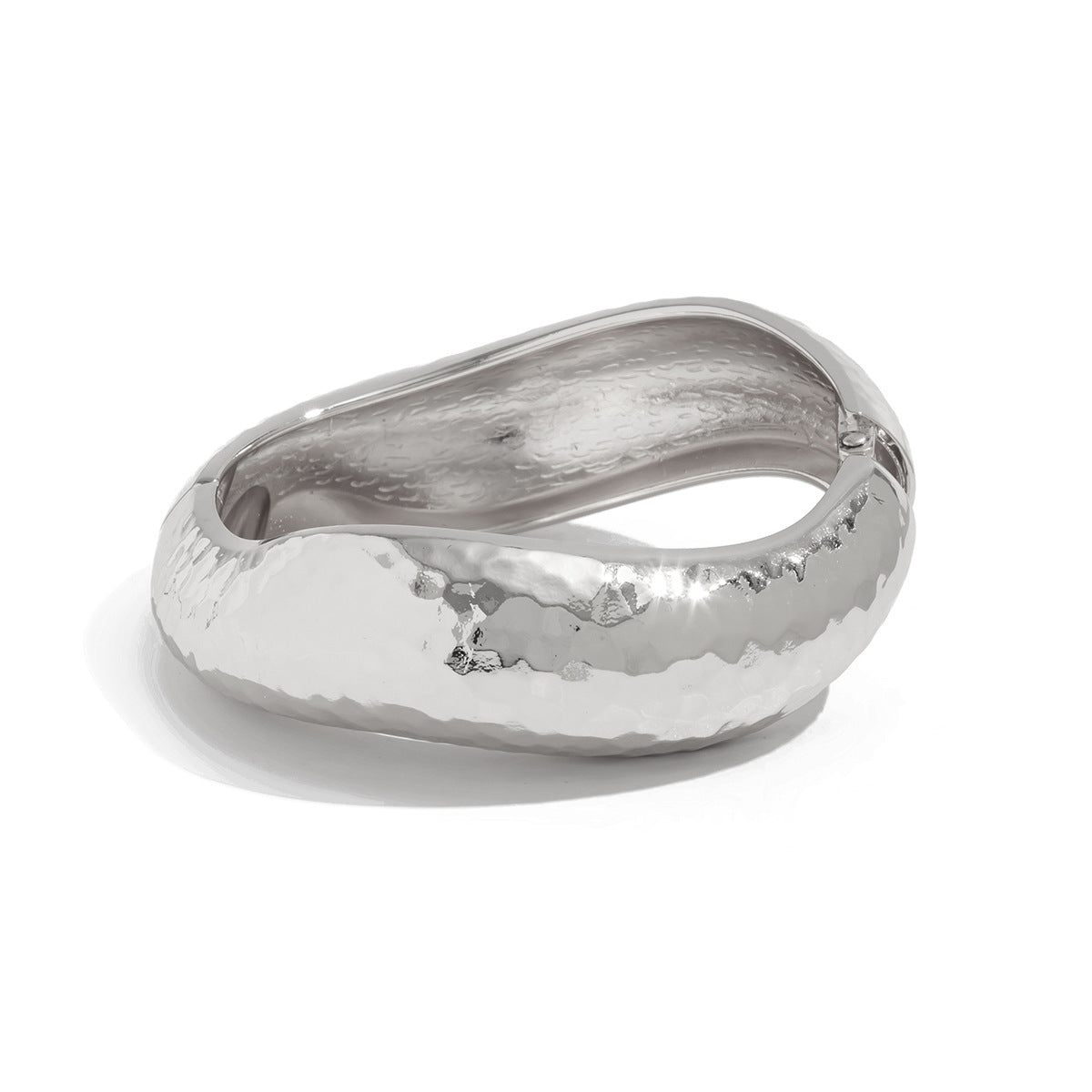 Alexie Textured Cuff Bracelet - Silver (2823) [48KKVNN8]
