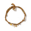 Charm Pendant Cord Necklace - Brown Mushroom Necklace [8VJN9B9Q]