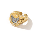 Camreigh Titanium Statement Ring - Swan [KRWMVAOH]