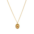 Dainty Floral Pendant Necklace - Summer Necklace [8IIBU8VS]