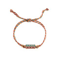 Heart Pendant Chain Necklace - Pink Bracelet [6ISFKEZ8]