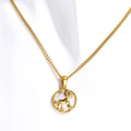 Tamera Zodiac Coin Necklace - Aries - Gold [IV1M5YU9]