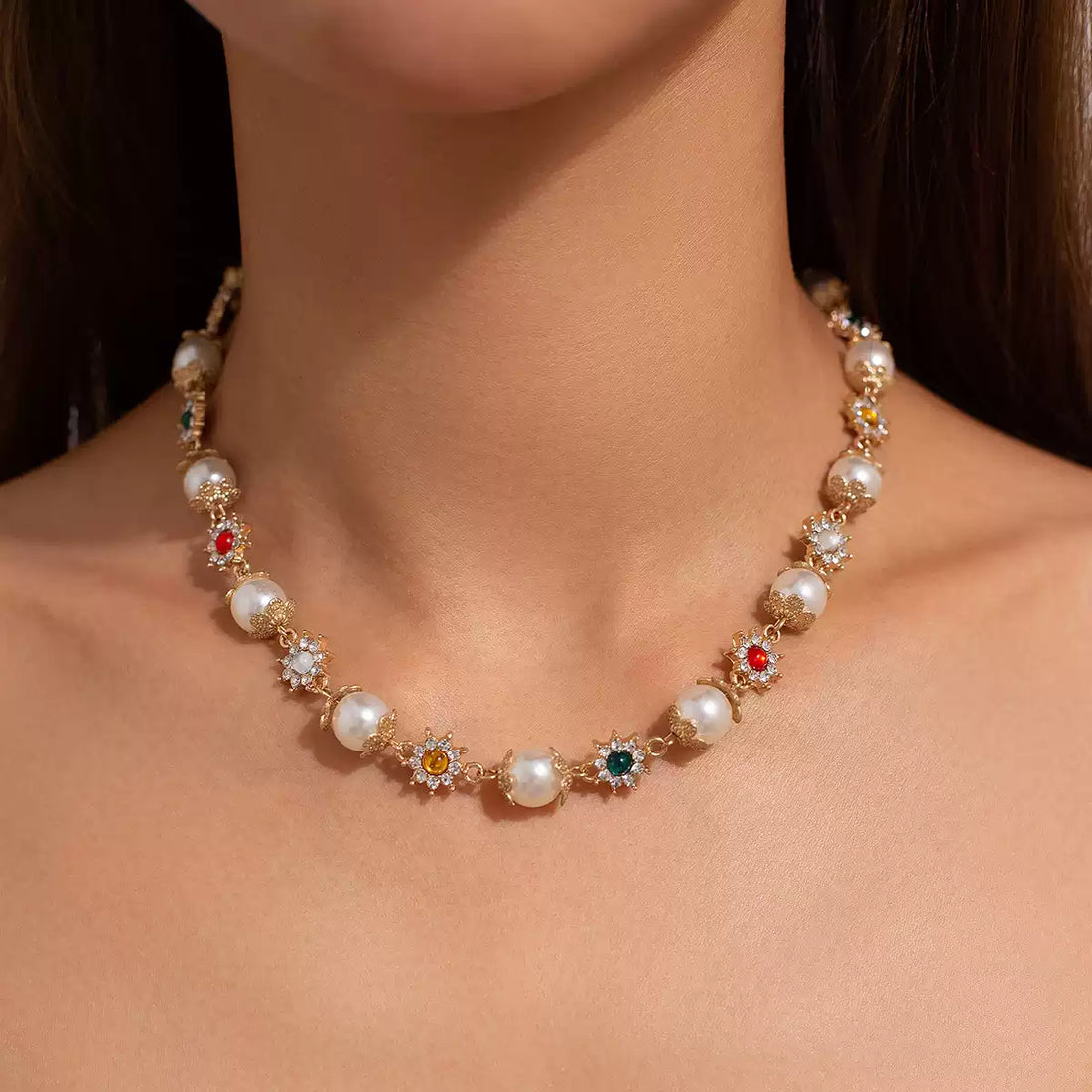 Danielle Pearl Necklace