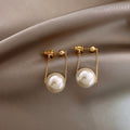 Londyn Pearl Drop Earrings - Gold [Z6GIU2C5]
