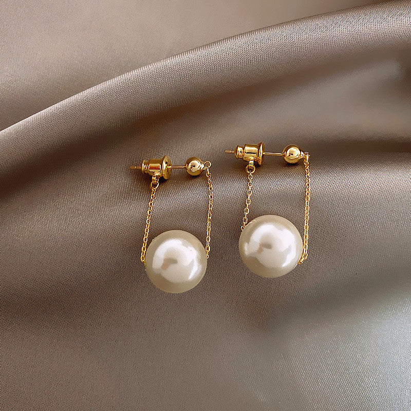 Londyn Pearl Drop Earrings - Gold [Z6GIU2C5]