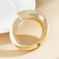 Irregular Gold Cuff Bracelet - Gold [K1TRF6NM]