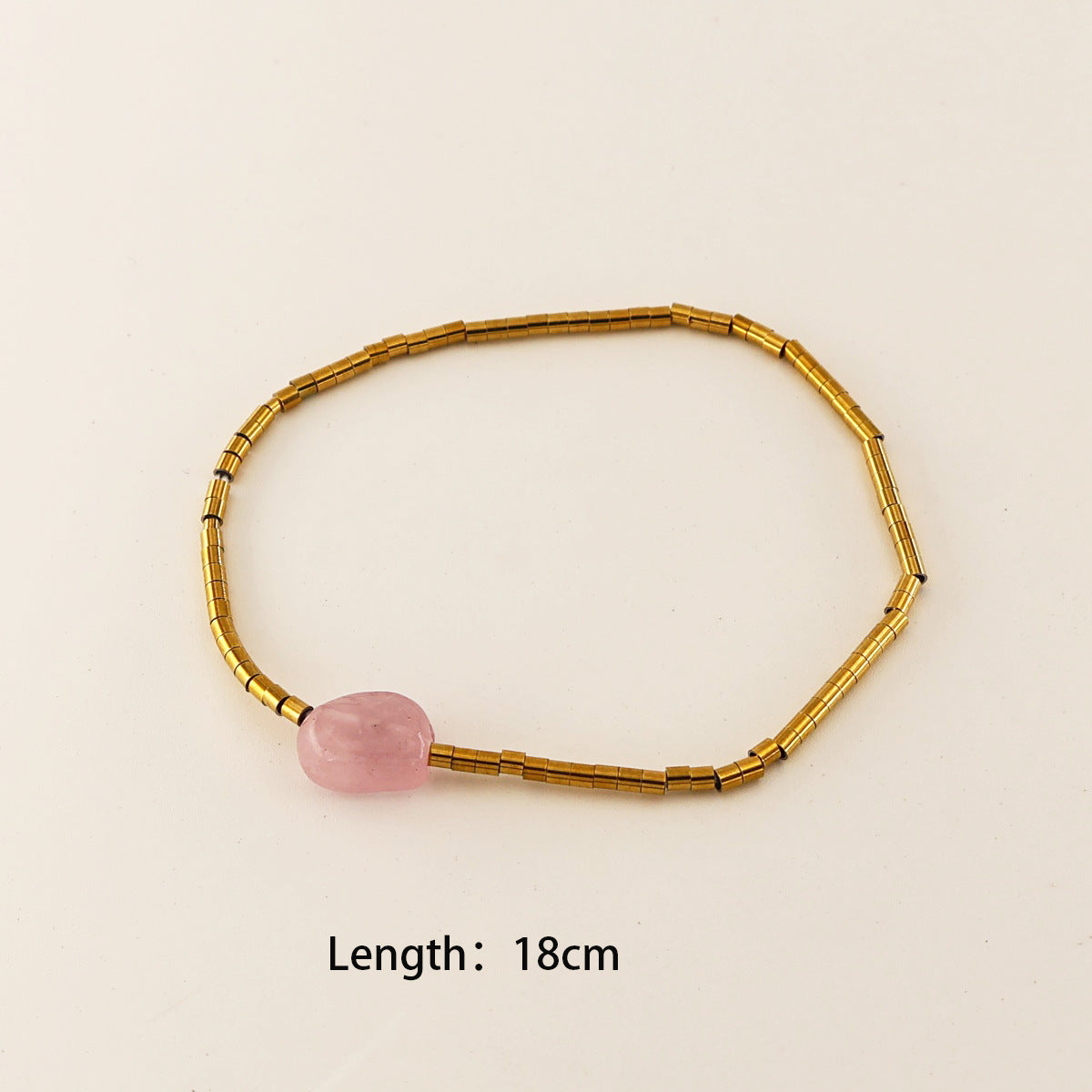 Danely Natural Stone Bracelet - Purple Bracelet [A1MC81LC]